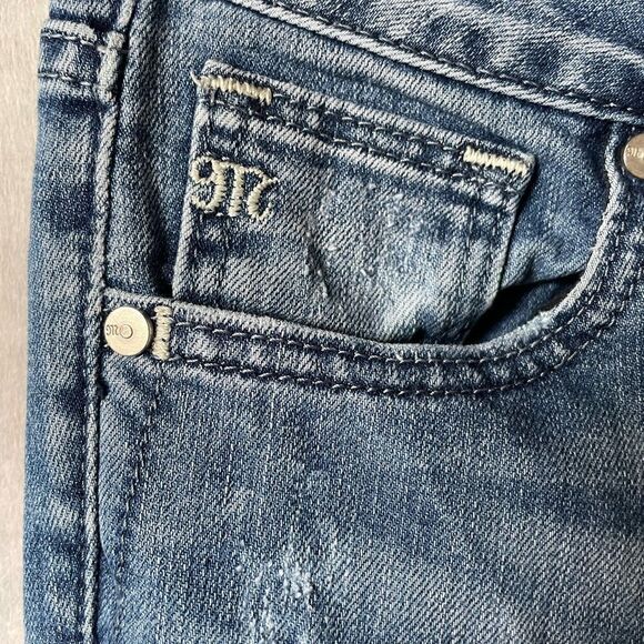 Miss Me “Nicole” 5 Pocket Low Rise Skinny Jeans Medium Wash (Size: 26) - Picture 7 of 14